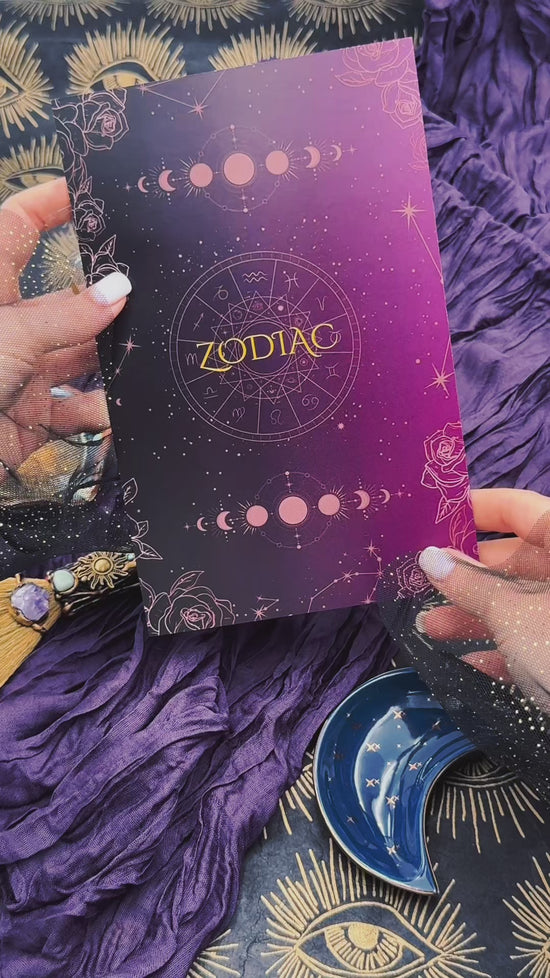 TeaPop Set with Ring and Candle Gift for Astrology Lovers - "Zodiac"